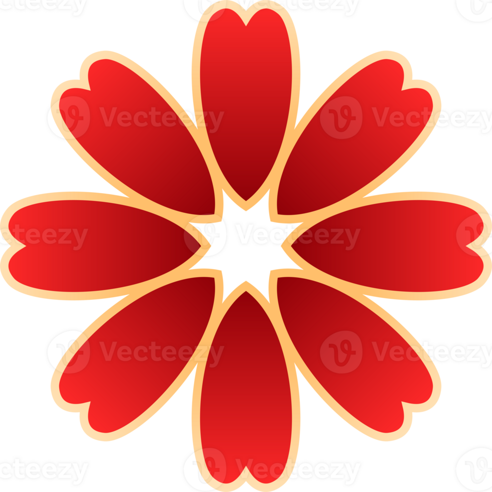 New Year Flower png