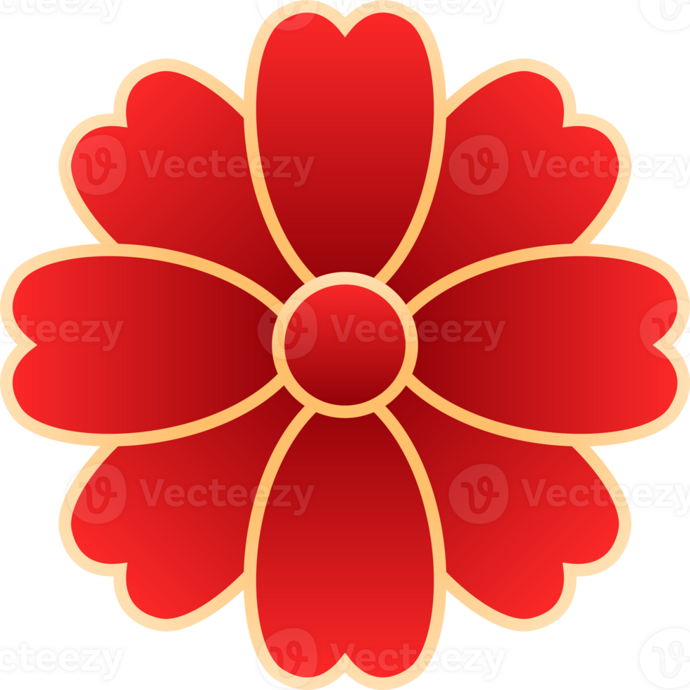 New Year Flower png