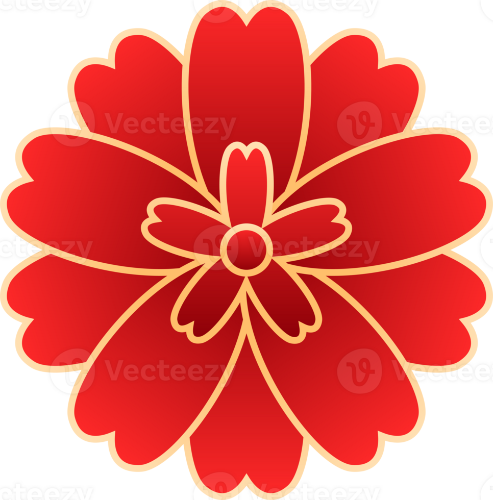 New Year Flower png