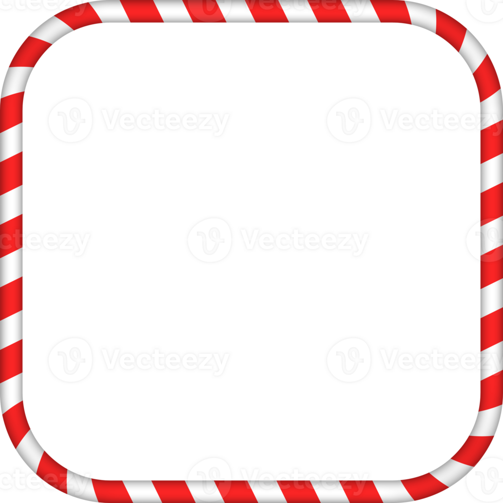 Christmas Candy Border Frame png