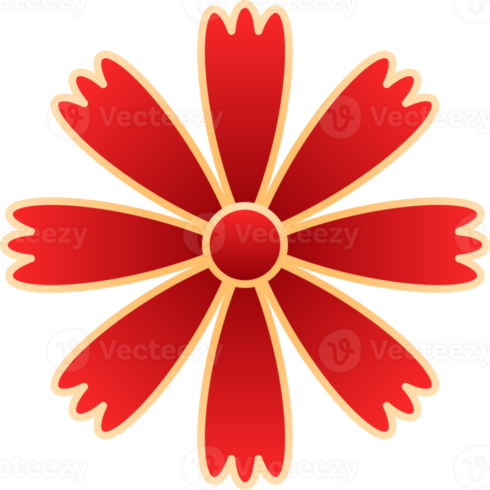 New Year Flower png