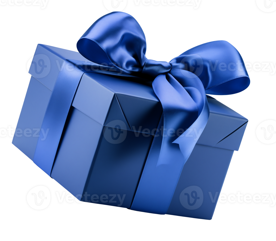 AI generated Gift box isolated on transparent background, png