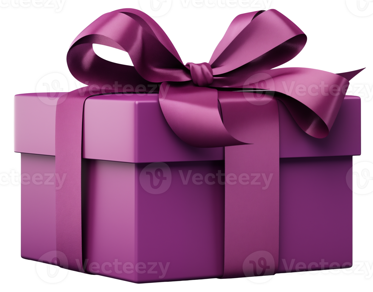 AI generated Gift box isolated on transparent background, png