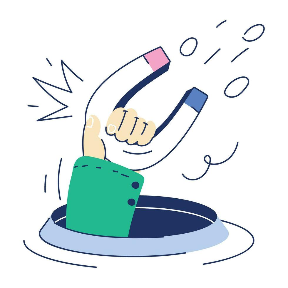 Web Programming Doodle Mini Illustration vector