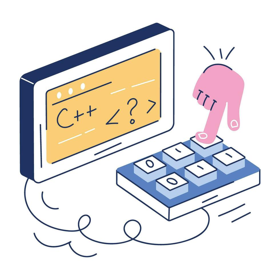 Web Programming Doodle Mini Illustration 36156384 Vector Art at Vecteezy