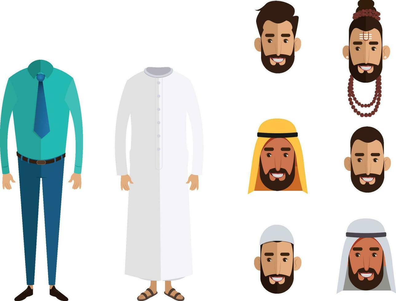 Customize 2D Character Minimal Character vector