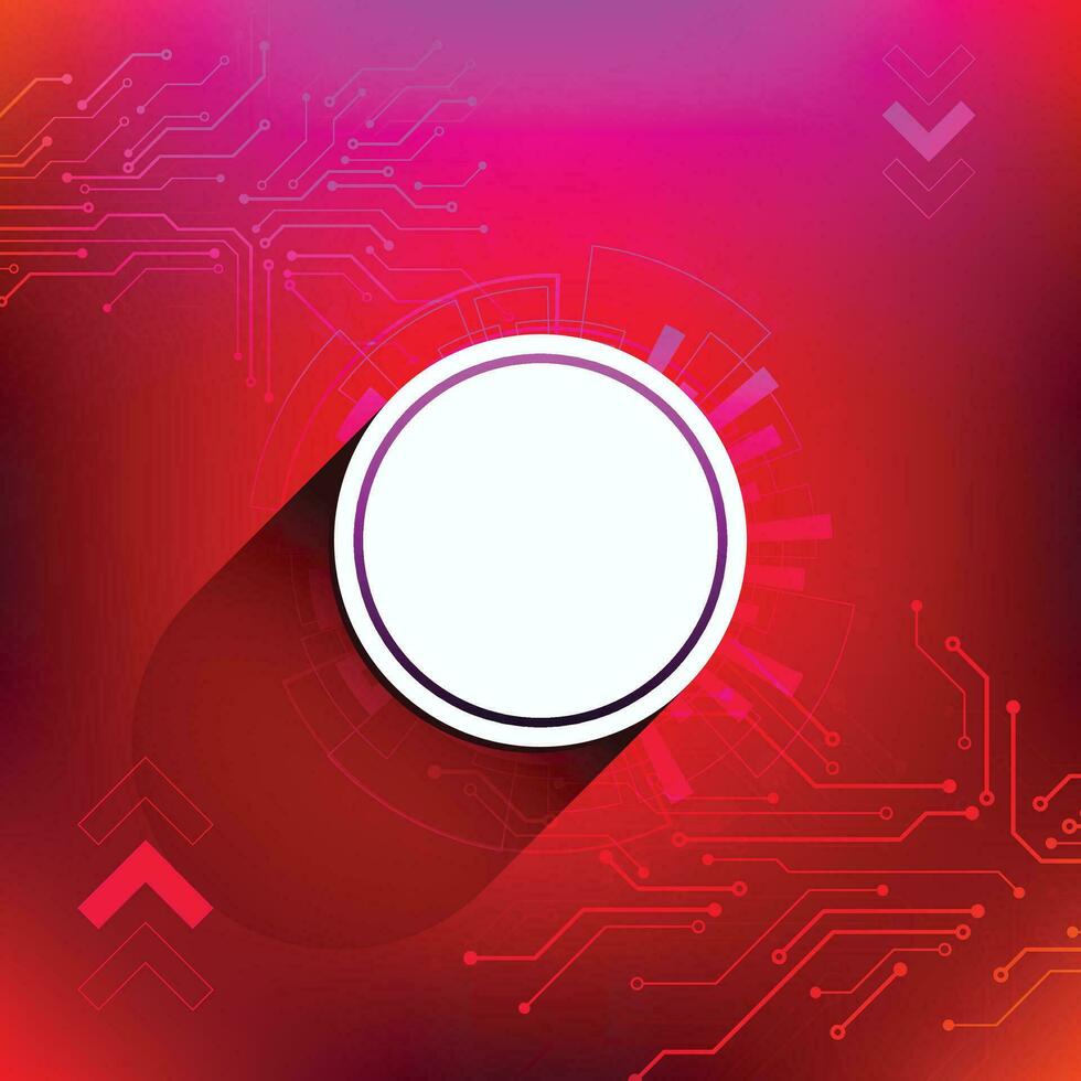 Abstract Purple elements with fluid gradient. Dynamic shapes composition. vector