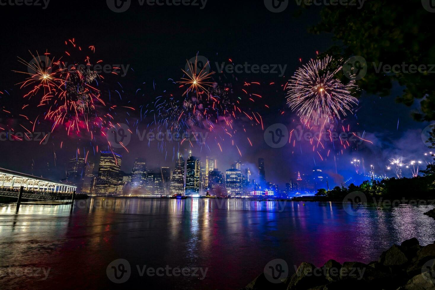 July 4th Macy's Fireworks in New York photo
