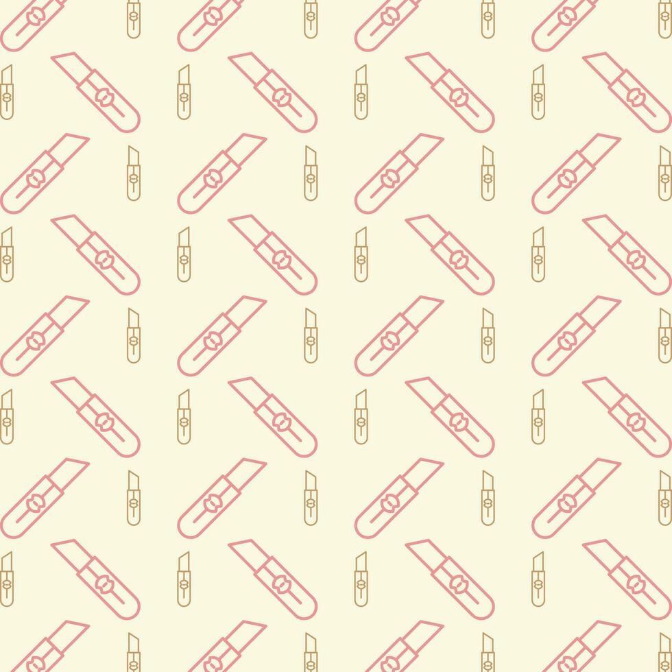 Cutter repeating pattern vector design beautiful illustration background
