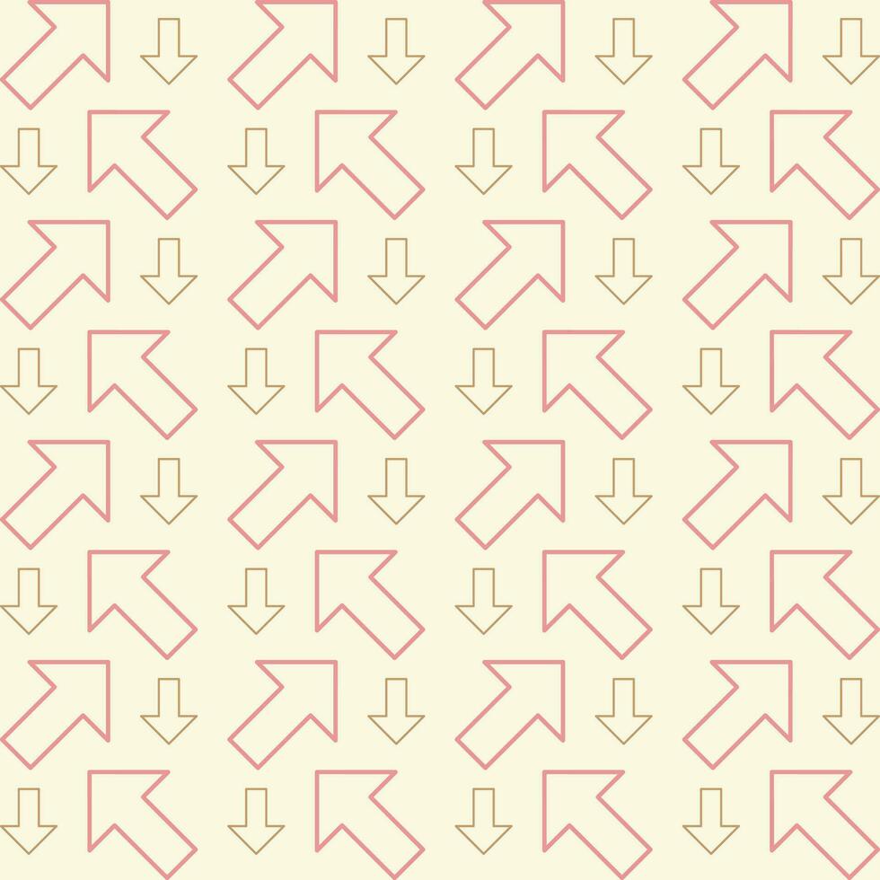 Arrow repeating pattern vector design beautiful illustration background