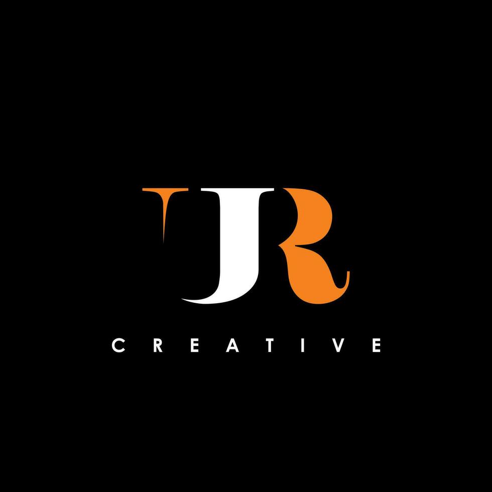 UR Letter Initial Logo Design Template Vector Illustration
