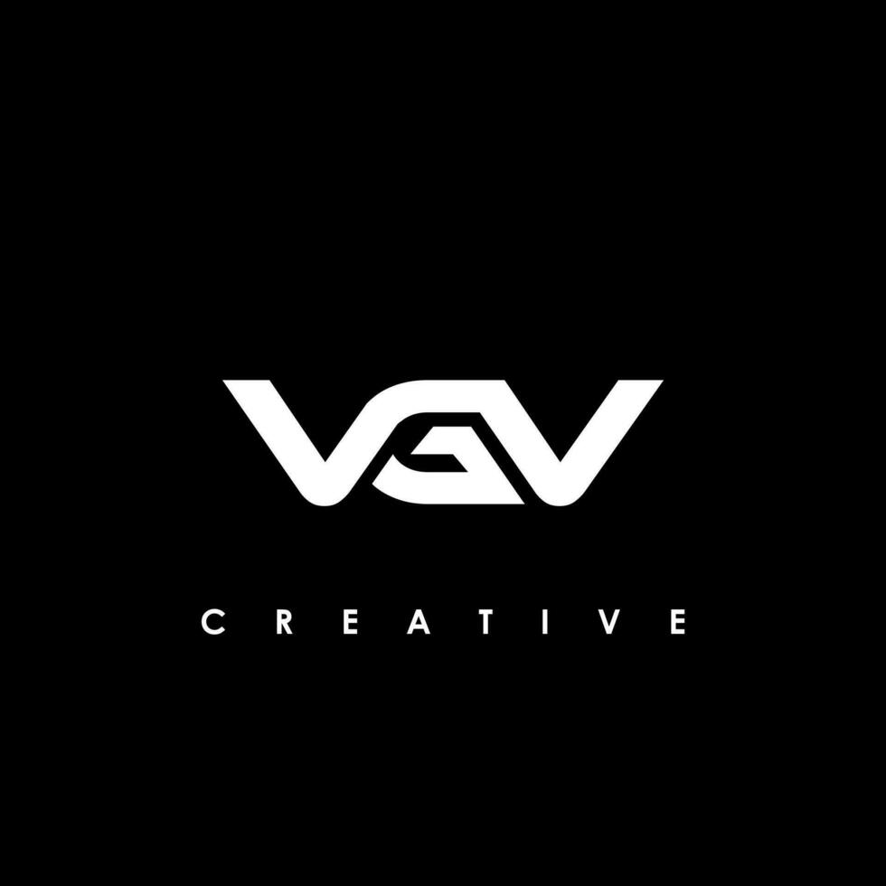 VGV Letter Initial Logo Design Template Vector Illustration