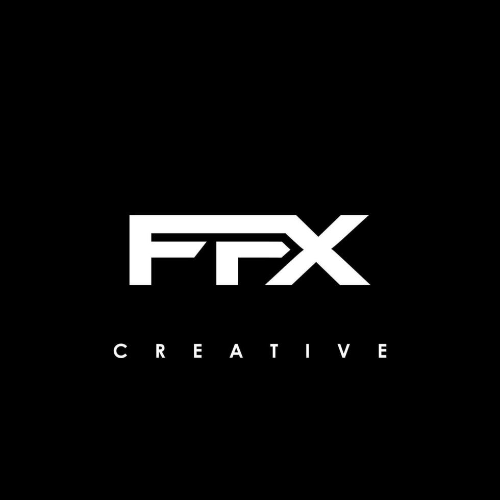 FFX Letter Initial Logo Design Template Vector Illustration