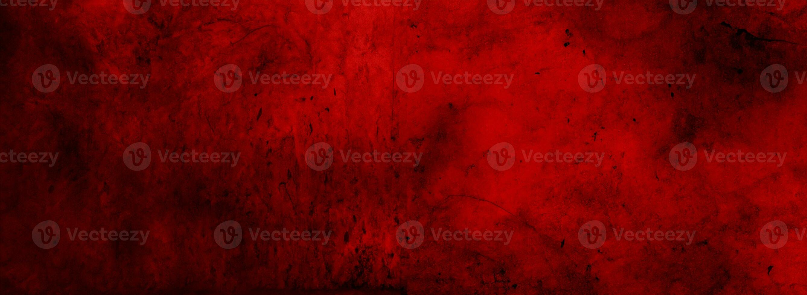 Grunge dark red textured concrete wall background photo