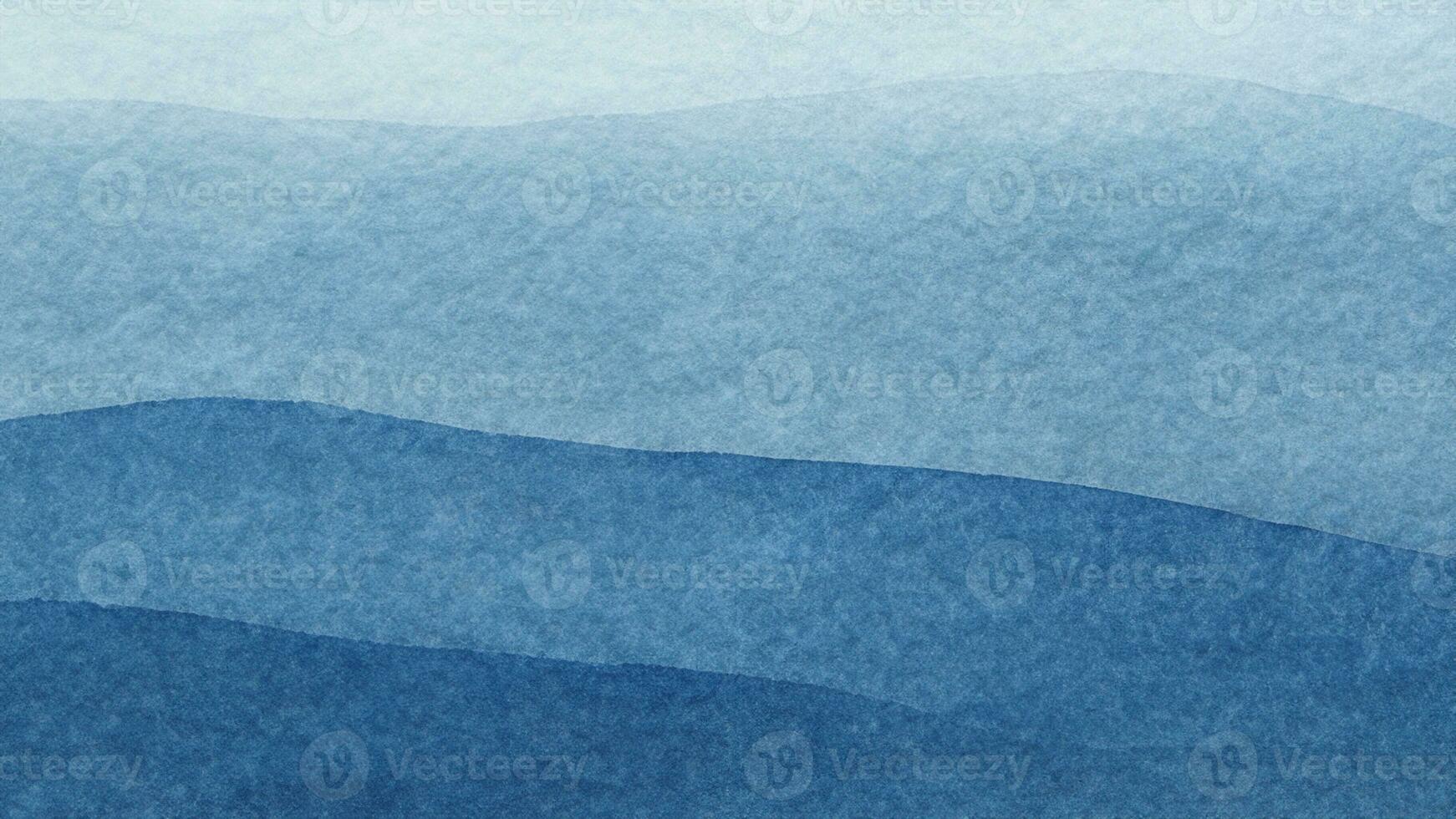 Blue azure turquoise abstract watercolor background for textures backgrounds and web banners design. Abstract  background blue colors. Watercolor painting with turquoise sea waves pattern gradient. photo