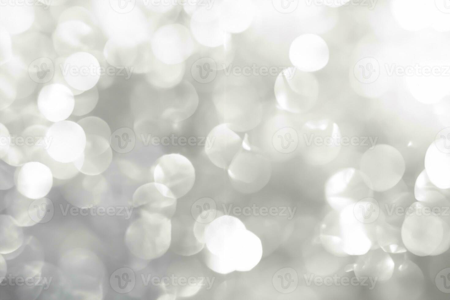 white blur abstract background. bokeh christmas blurred beautiful shiny Christmas lights photo