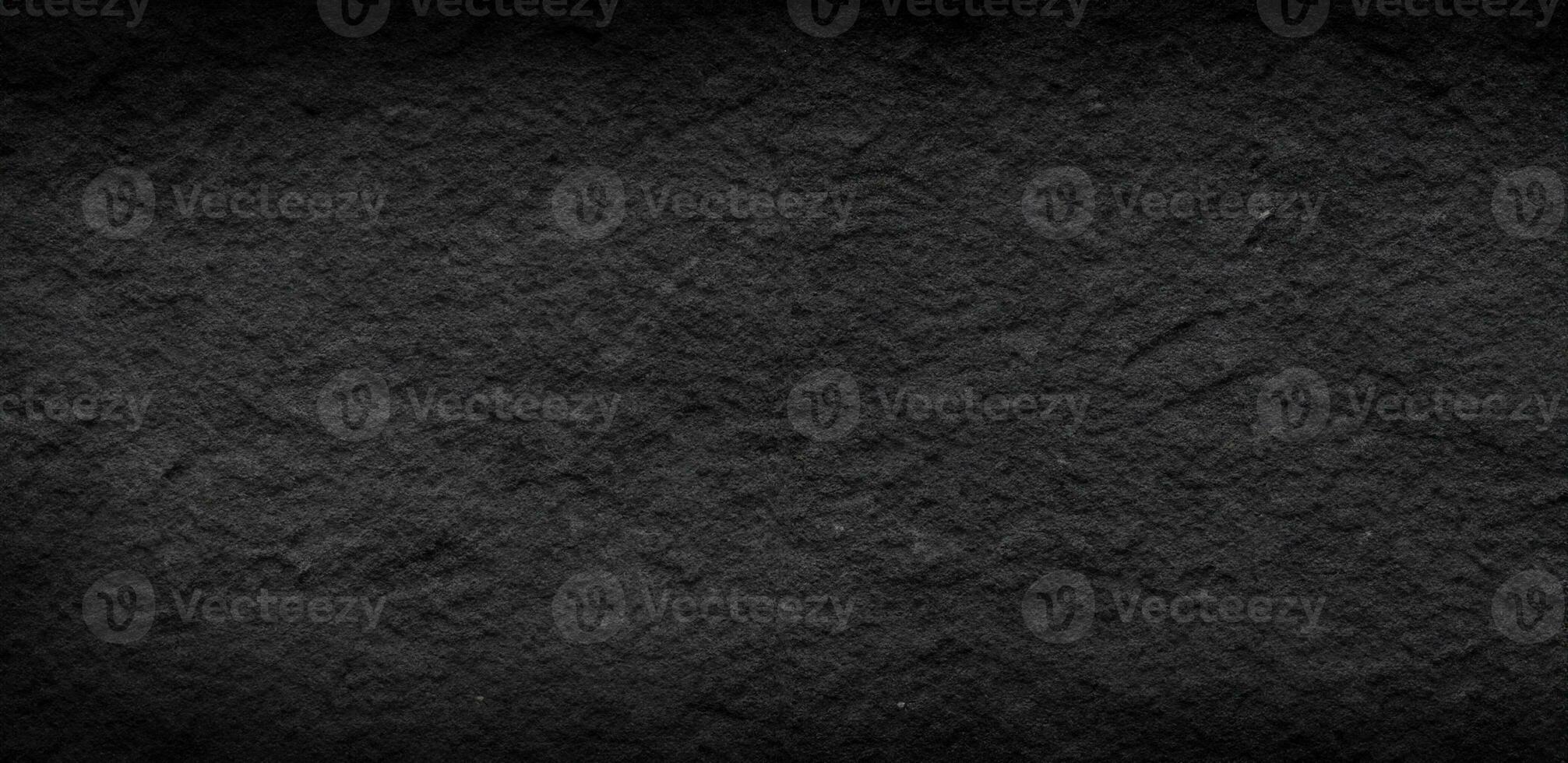 Dark grey black slate stone background or texture photo