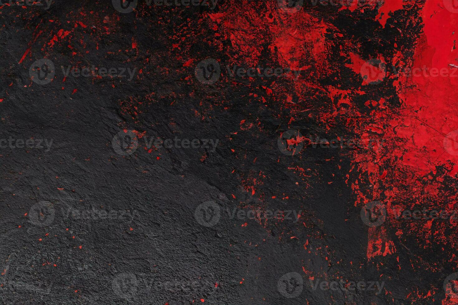 Painted background texture red and black photo