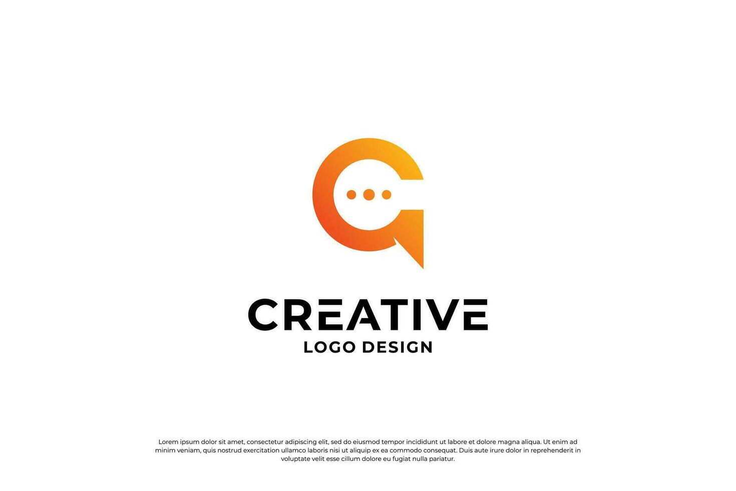 Letter C logo design template. Creative initial letters C logo design symbol. vector