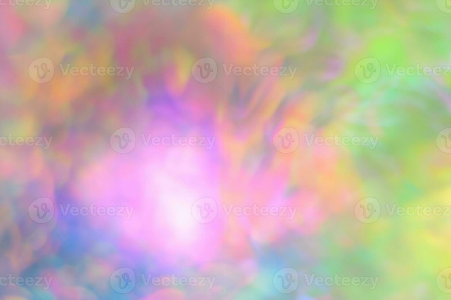 Color neon gradient. abstract blurred background. silver paper with a holographic effect. close up Shot photo
