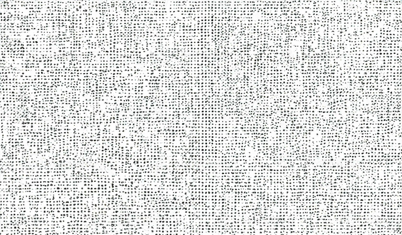 fabric texture. Distressed texture of weaving fabric. Grunge background. Abstract halftone illustration. Overlay to create interesting effect and depth. Black isolated on white. photo