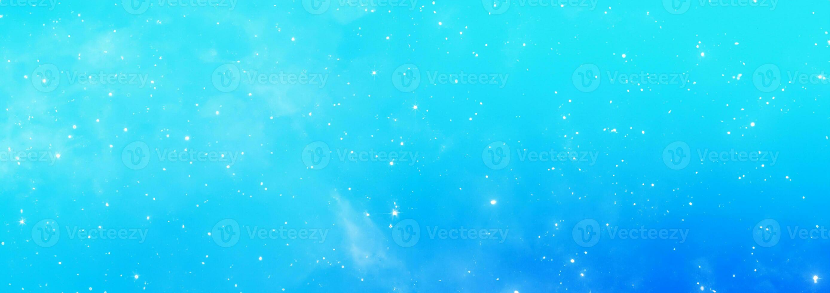 vibrant modern colors abstract nebula and stars banner background with copy space for text and product placement high resolution 8K photo