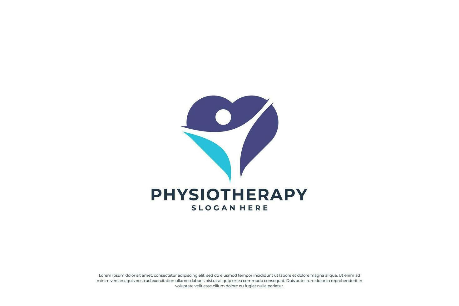 Healthcare Medical Logo design. Wellness Yoga Logo Design concept. vector