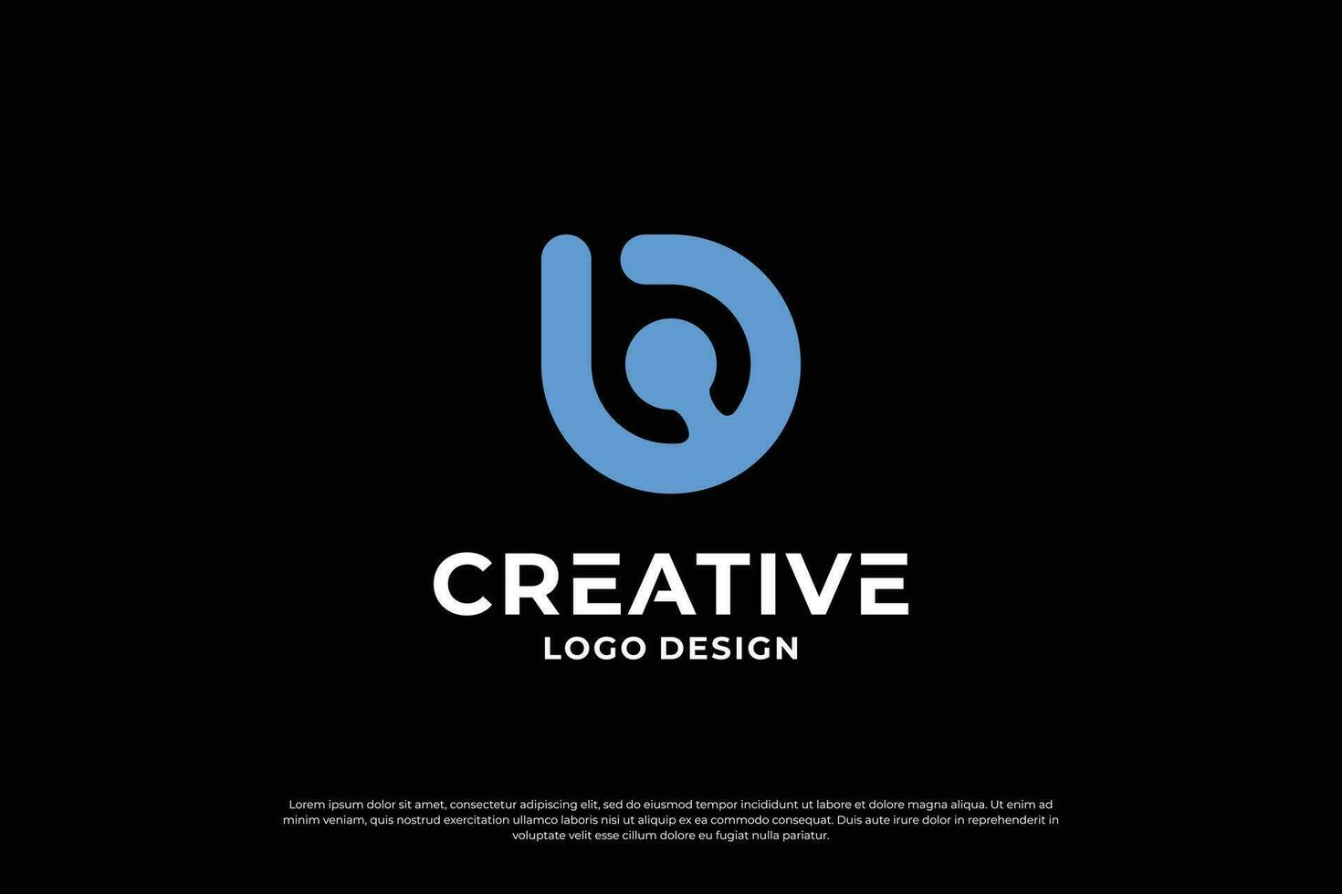 Letter B logo design template. Creative initial letters B logo symbol. vector