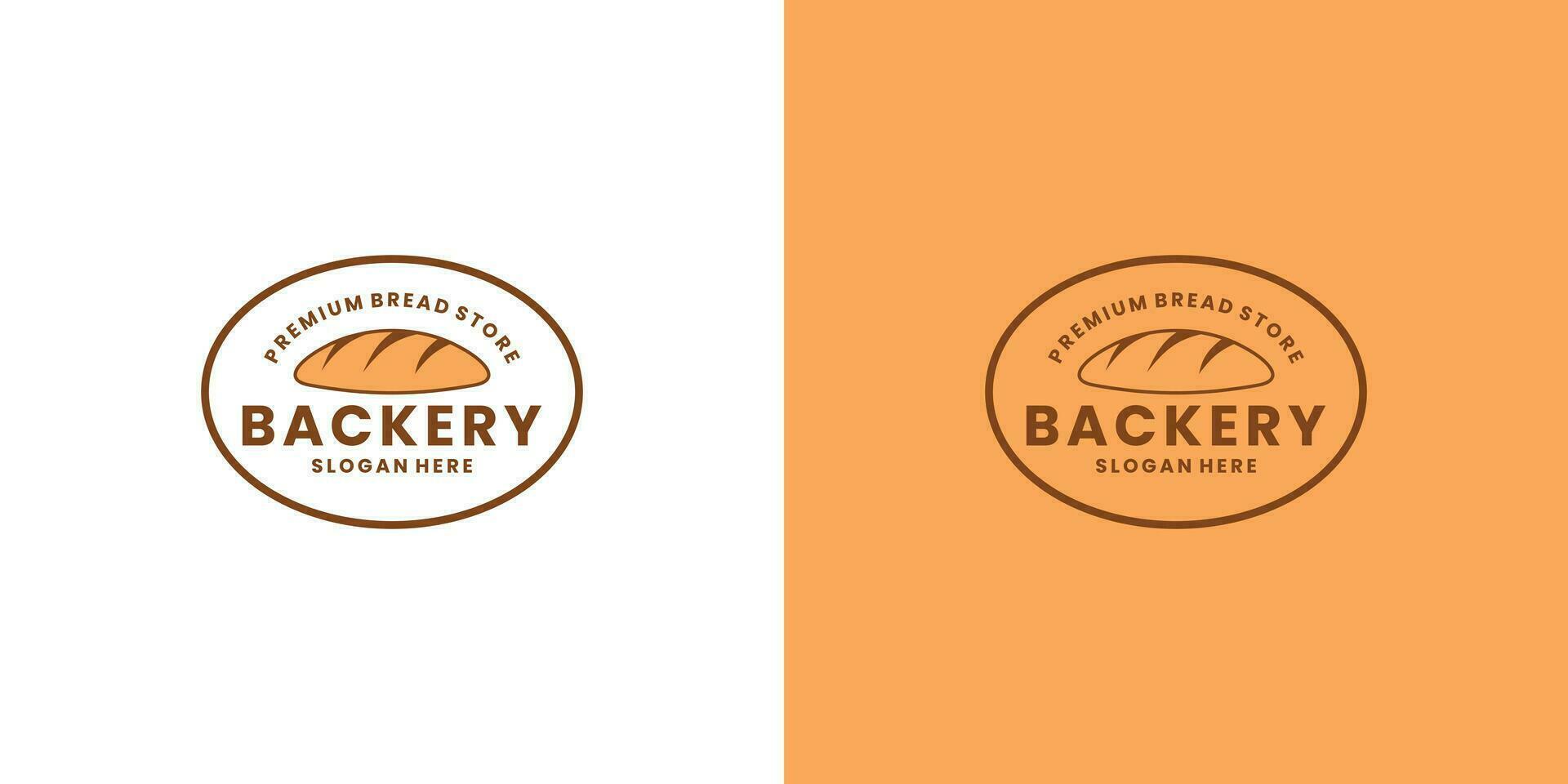 bakery cake logo design vector for food restaurant