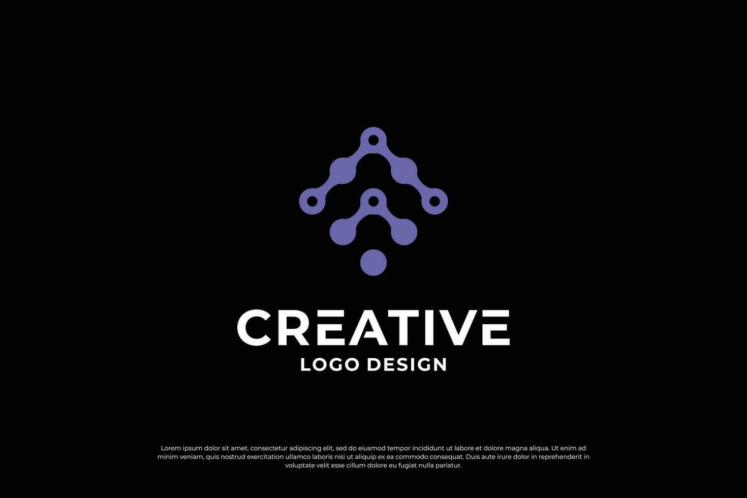 Letter A logo design template. Initial letters A. Symbol A. Creative letter A logo vector. vector