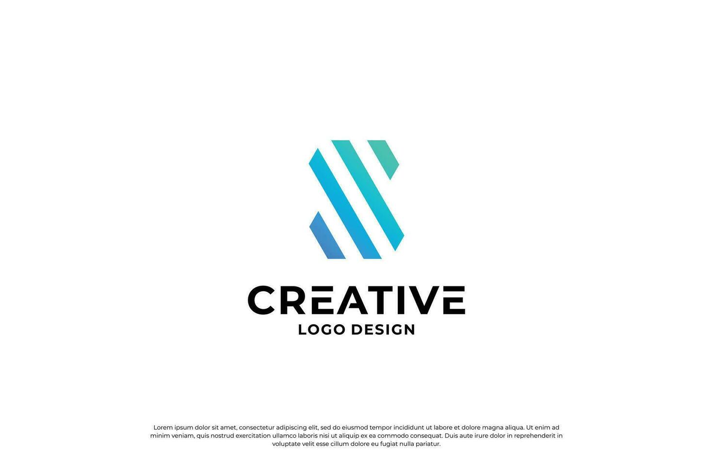 letter s logo design template. initial letters S logo vector. Creative S symbol mark. vector