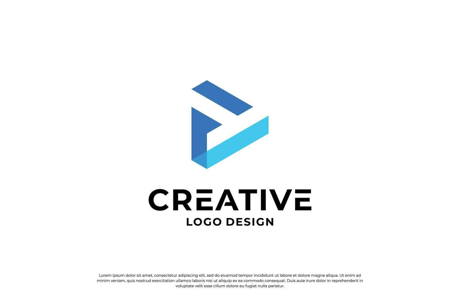 Letter B logo design template. Creative initial letters B logo symbol. vector