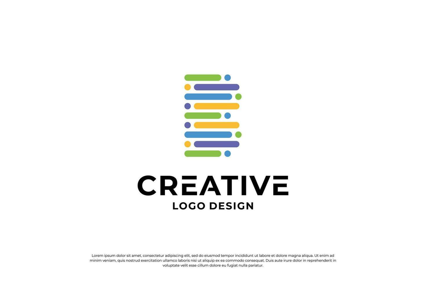 Letter B logo design template. Creative initial letters B logo symbol. vector