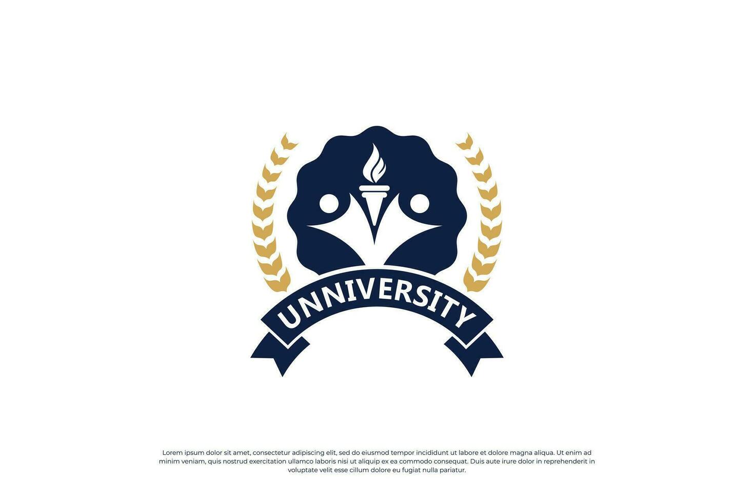 Smart education logo design. School logo template. vector