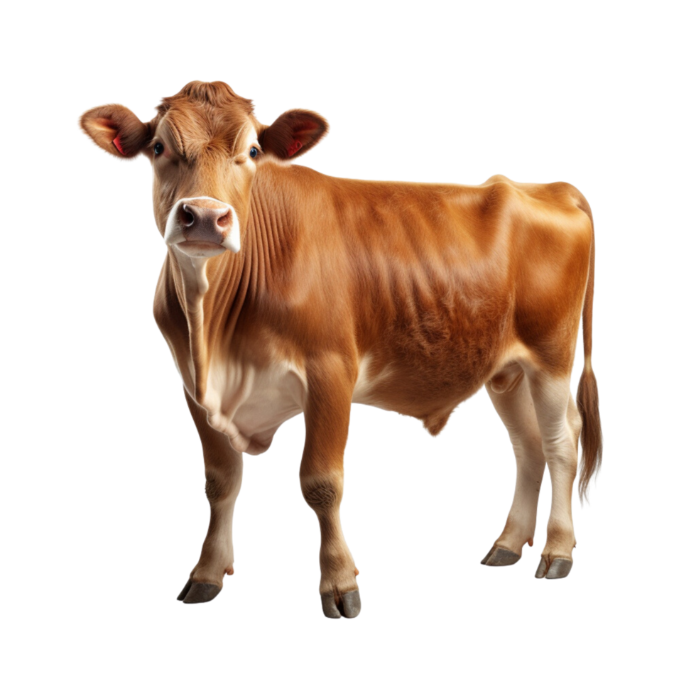 Cow on a transparent background. png