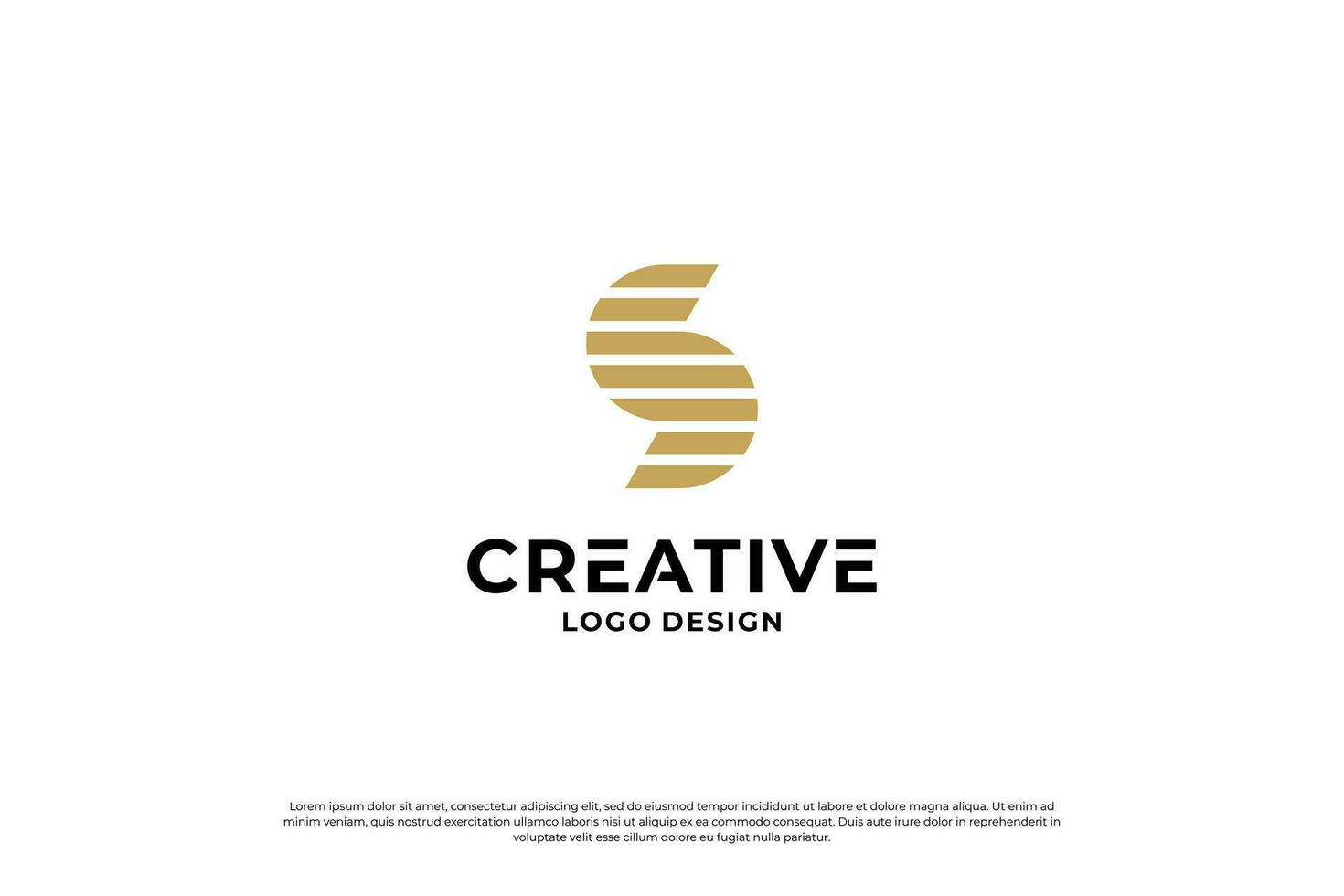 letter s logo design template. initial letters S logo vector. Creative S symbol mark. vector