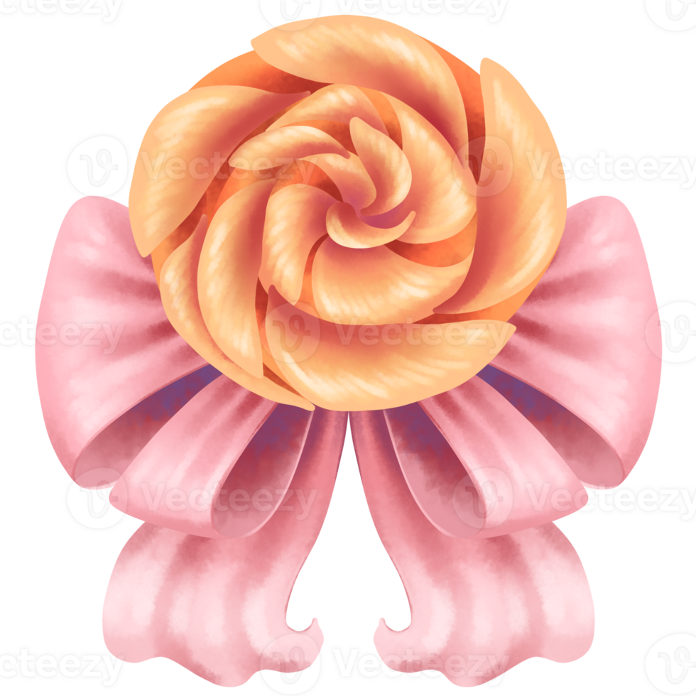 Colorful bows and ribbons png