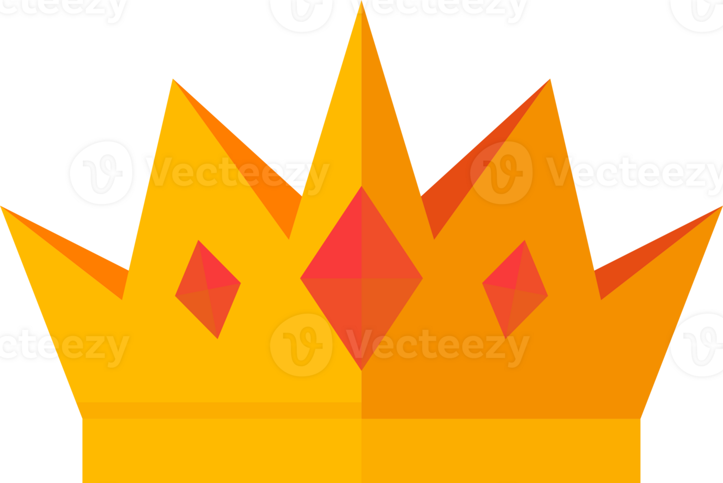 crown golden isolated one transparent background png