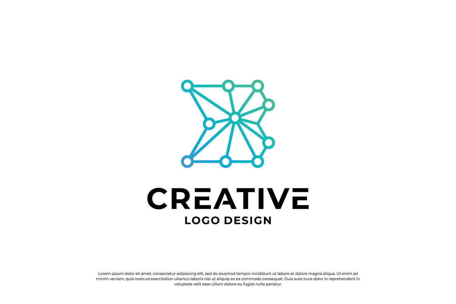 Letter B logo design template. Creative initial letters B logo symbol. vector