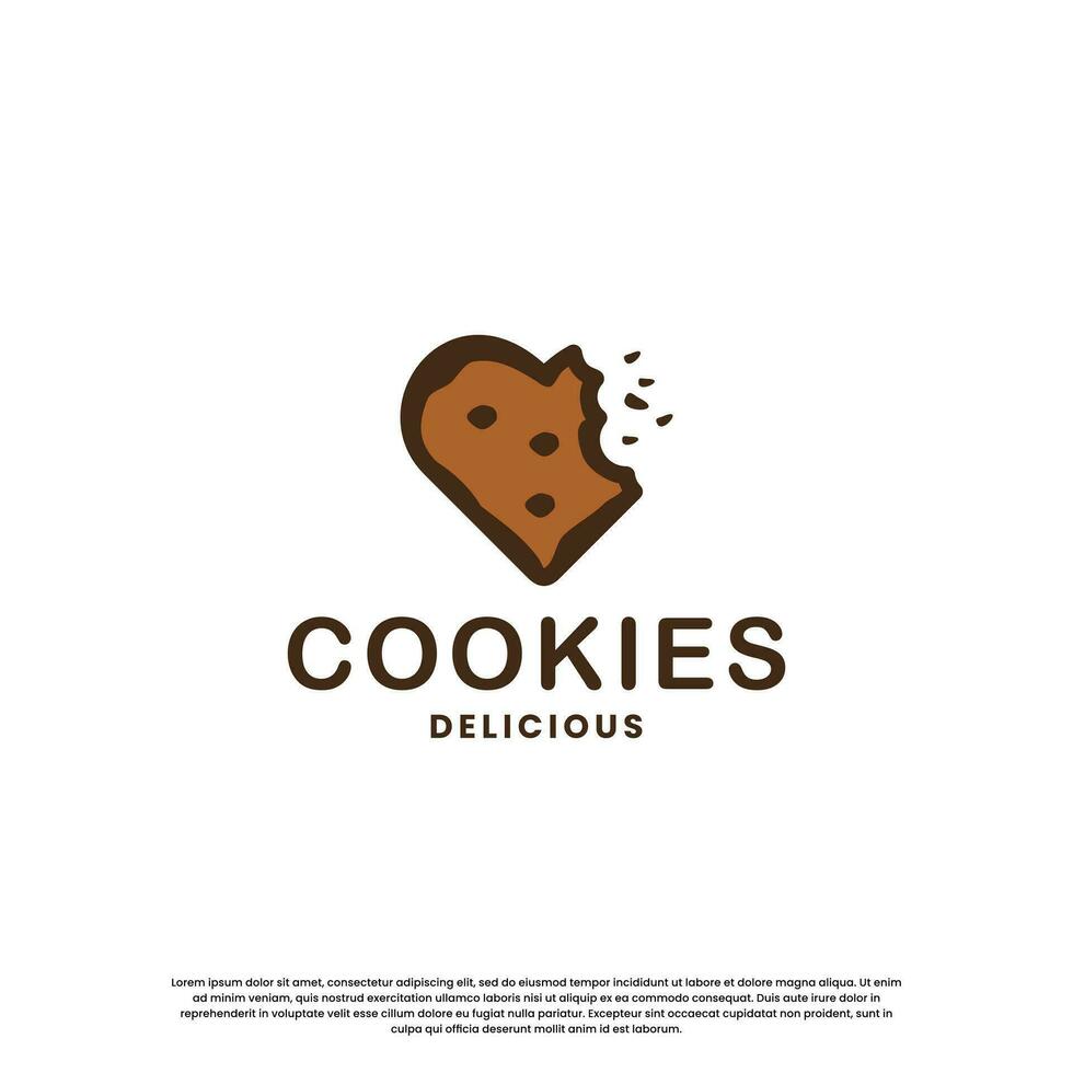 biscuit product label logo design. biscuit vintage emblem logo. vector