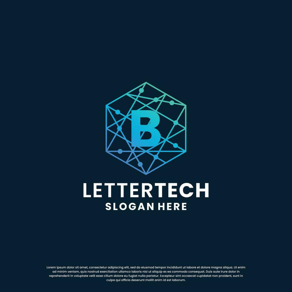 letra si logo diseño para tecnología, Ciencias y laboratorio negocio empresa identidad vector