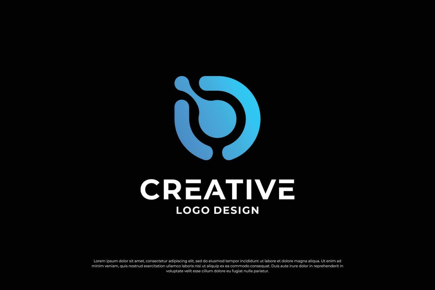 Letter B logo design template. Creative initial letters B logo symbol. vector