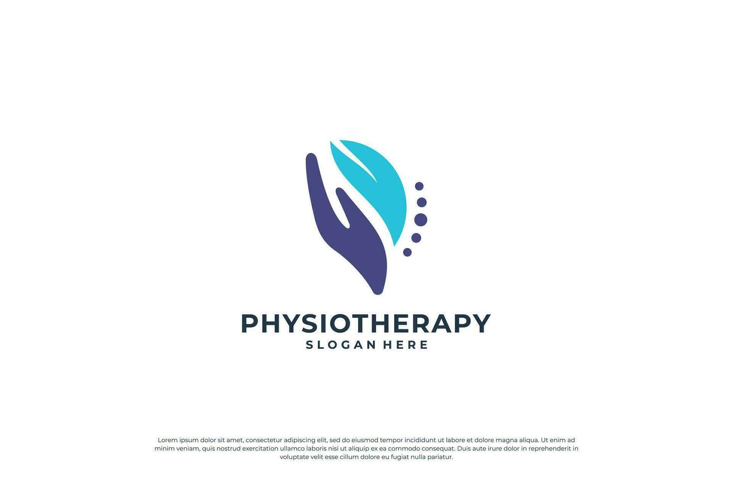 Healthcare Medical Logo design. Wellness Yoga Logo Design concept. vector