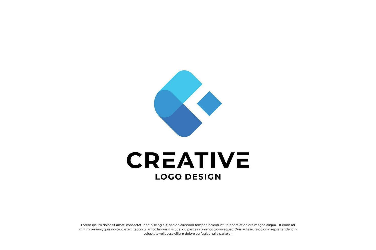 letra C logo diseño modelo. creativo inicial letras C logo diseño símbolo. vector