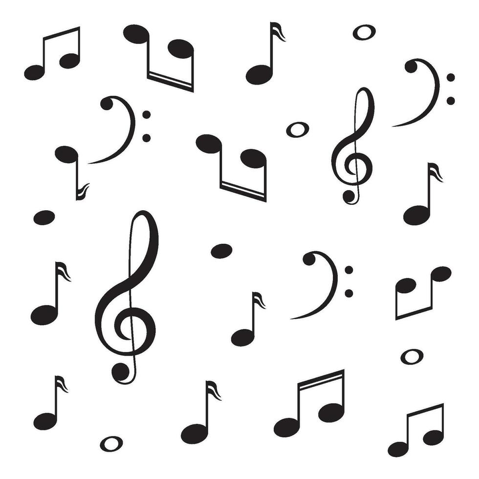 Music note Icon Vector