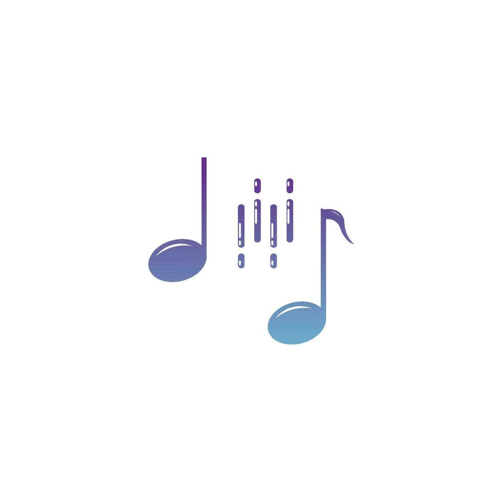 Music note Icon Vector