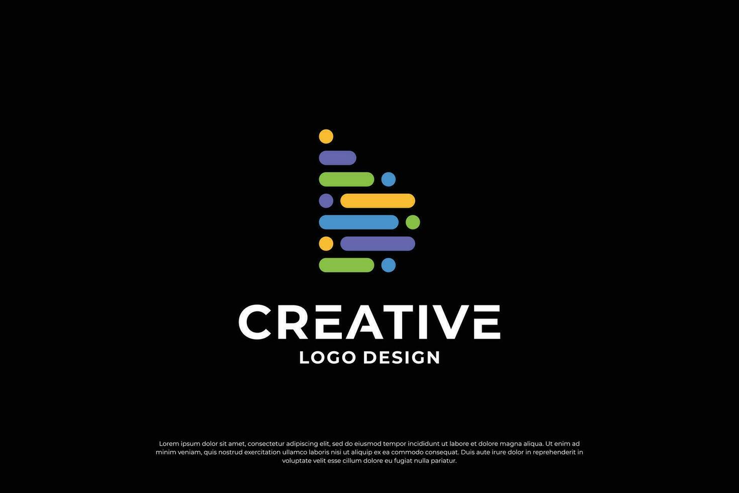 Letter B logo design template. Creative initial letters B logo symbol. vector