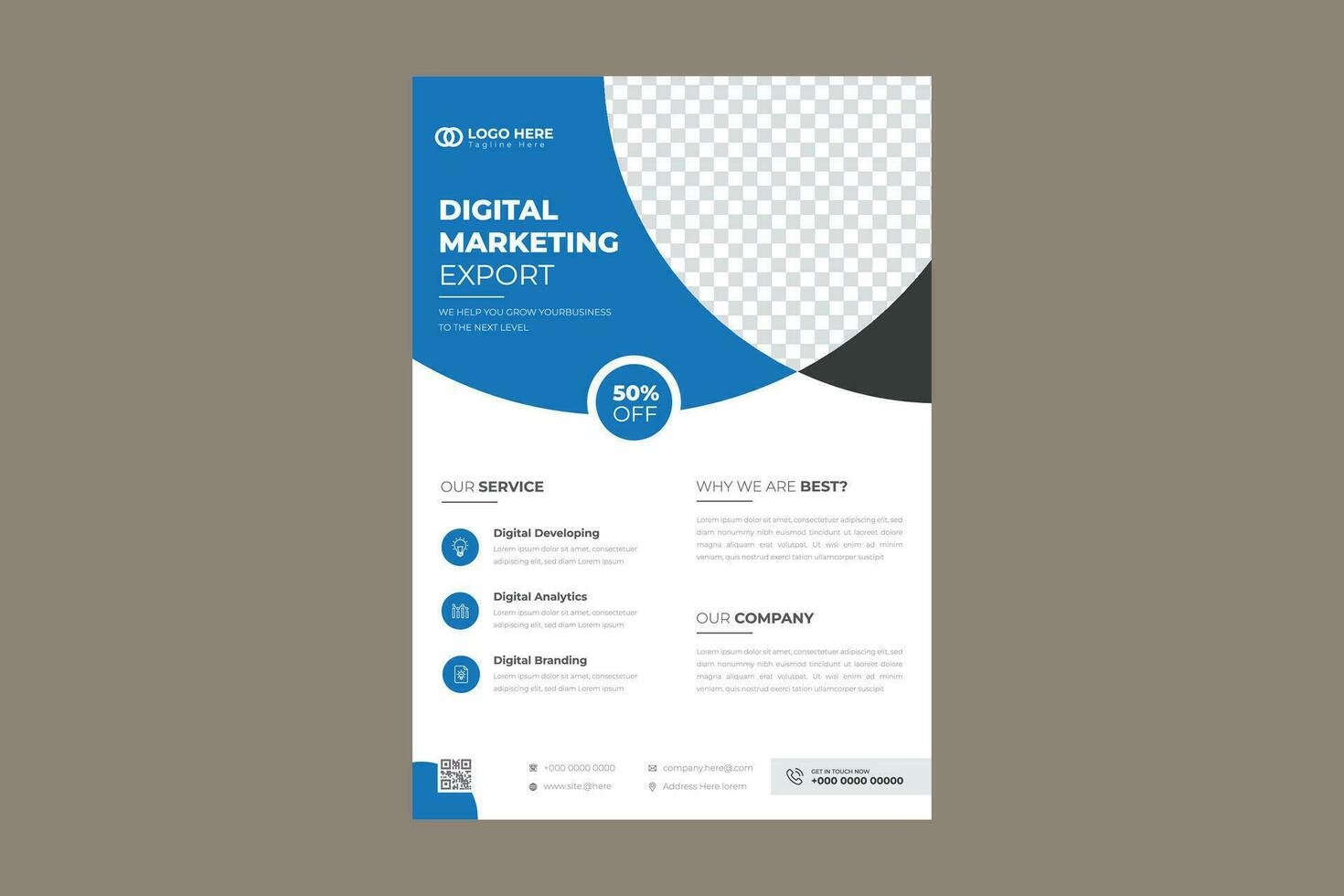 Cover design template corporate business annual report brochure poster company profile catalog magazine flyer booklet leaflet. vector