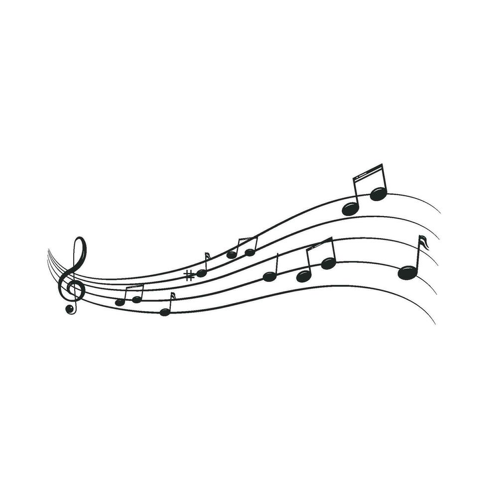 Music note Icon Vector