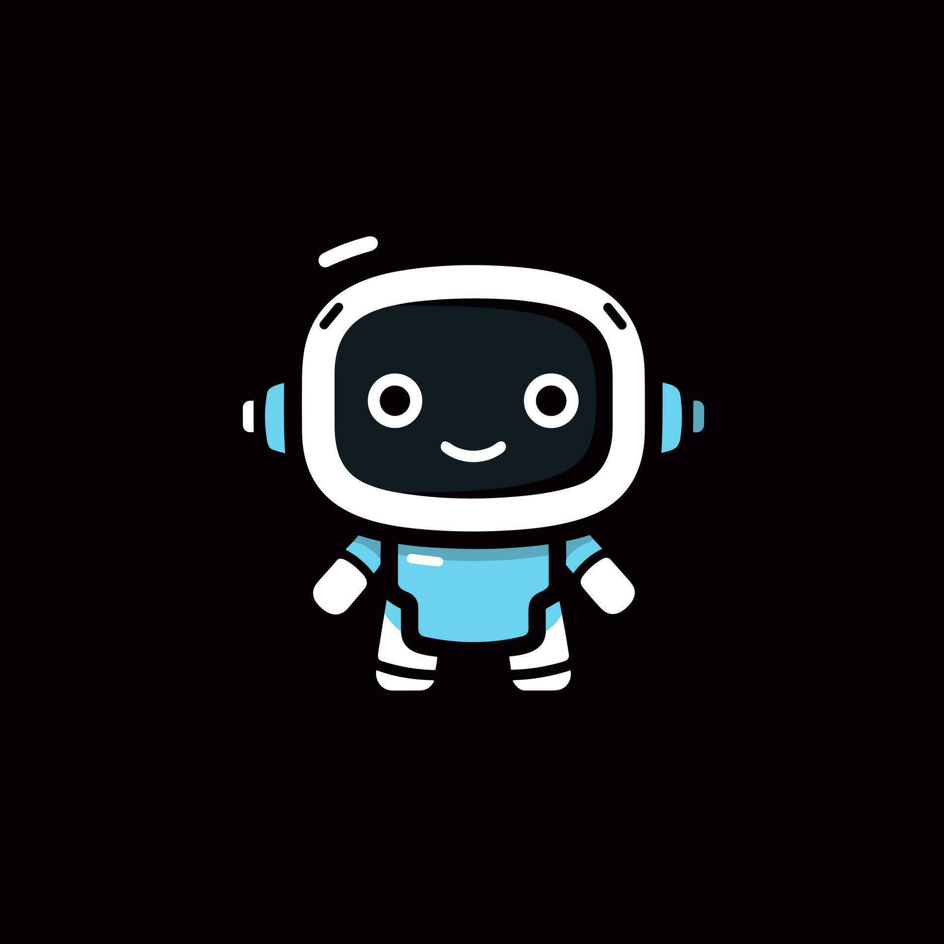 AI generated Software development filled colorful logo. Machine ...